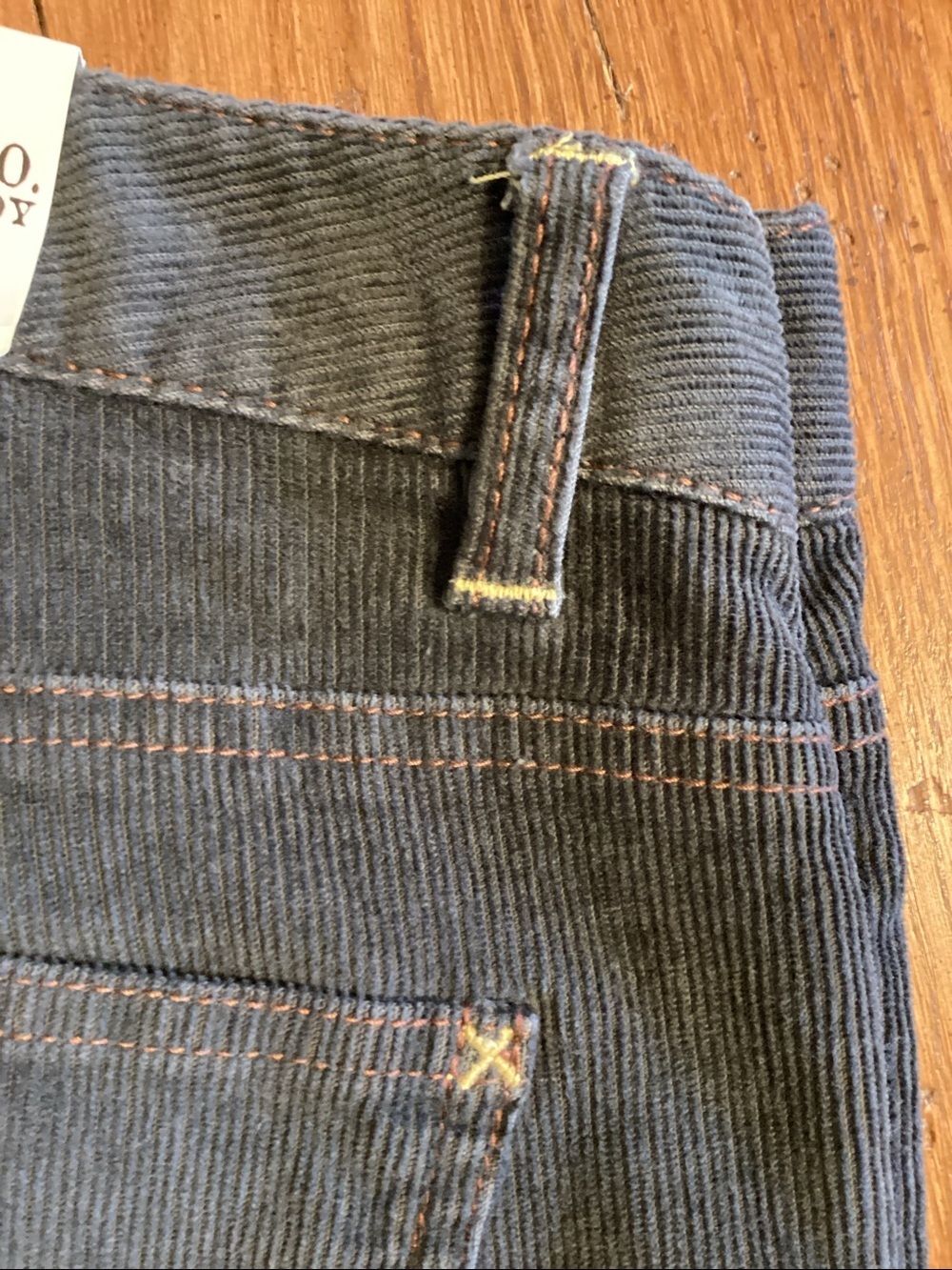 Ralph Lauren vintage Polo Jeans Co. dark gray corduroy pants. Women’s size 6x32 - Picture 15 of 16